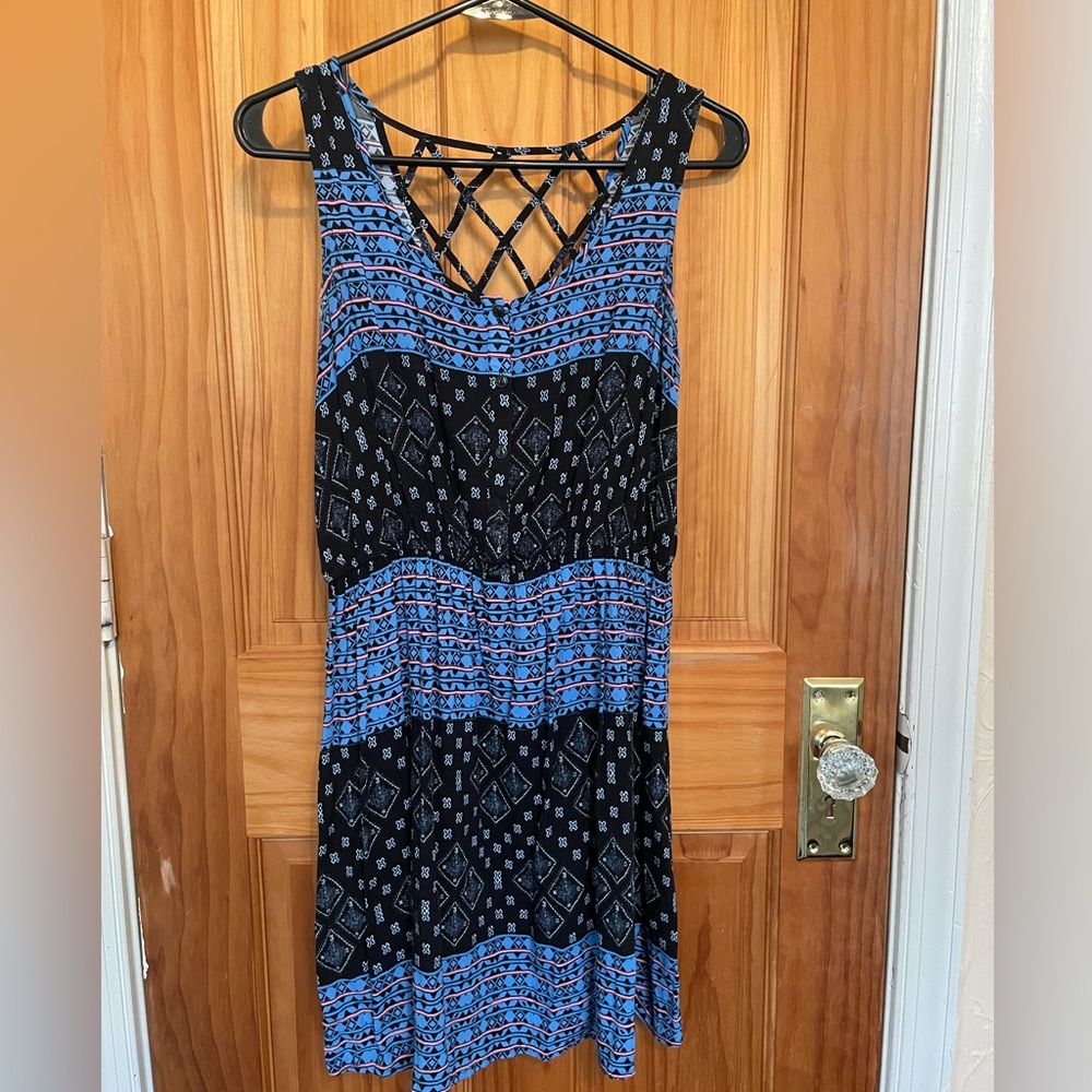 Bohemian/Aztec Mini Dress. Size Small.
